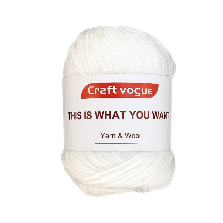 acrylic and wool